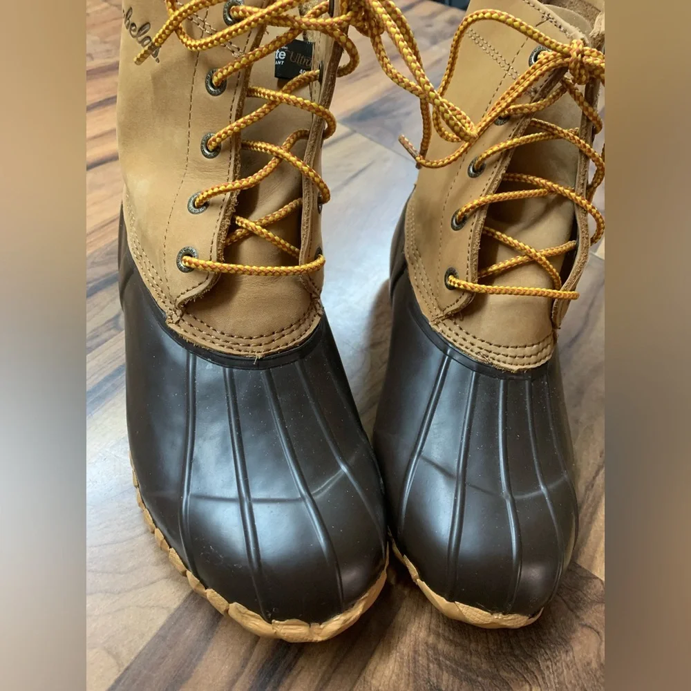 Cabela’s Duck Boots Mens Size 8D Thinsulate Steel Shank